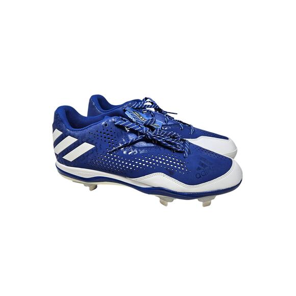 NEW Adidas 13.5 Adizero Afterburner 3 Baseball Shoe Blue White Cleat Sneaker main image 4